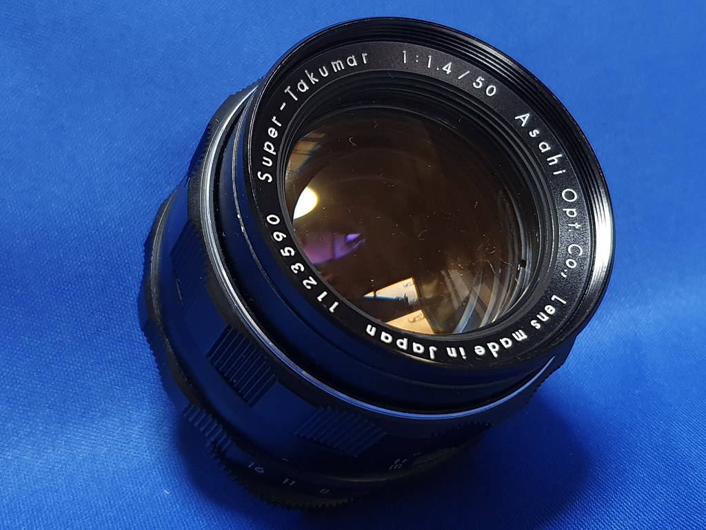 Super Takumar 50mm f1.4 8枚玉 銘玉】定番オールドレンズ・Takumar