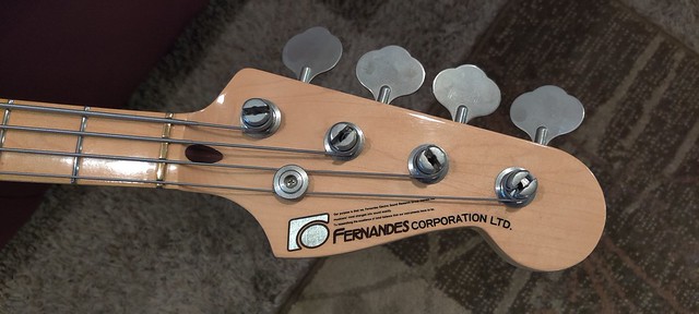 70's Stone Logo Fernandes FPB-60 Precision Bass - OffsetGuitars.com