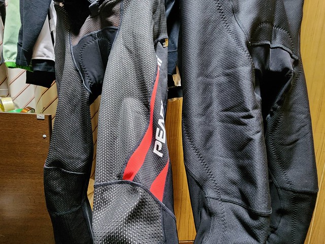 ウィンドブレーク クイック ビブ サーモ タイツ 新調して初詣