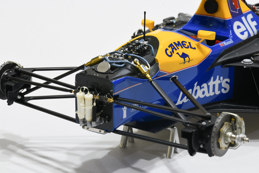 1/12 Tamiya Williams FW14B with Top Studio upgrade parts - Ready