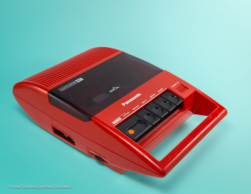 Panasonic RQ-44, AC/Battery Portable Cassette Recorder wit… | Flickr