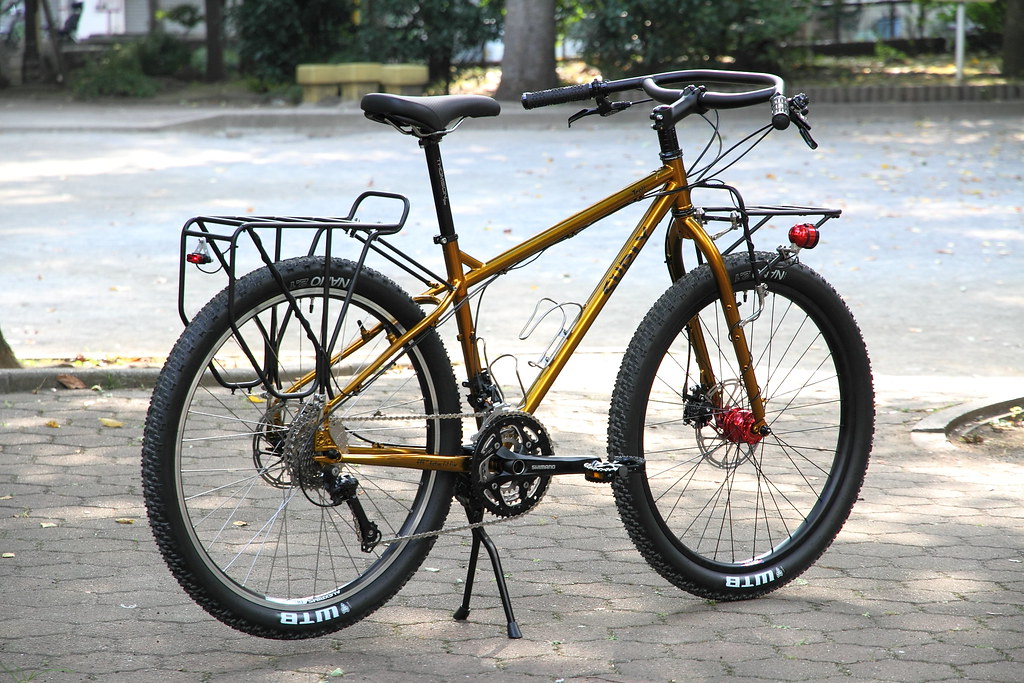 surly troll フロントフォーク ブルーラグ サーリー クロモリ サルサ