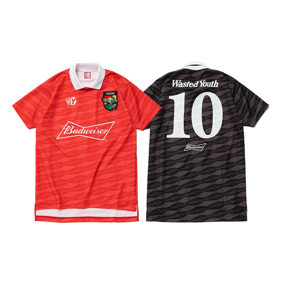 Wasted Youth x Budweiser 待望のアパレルコレクションが発売 – 時代を