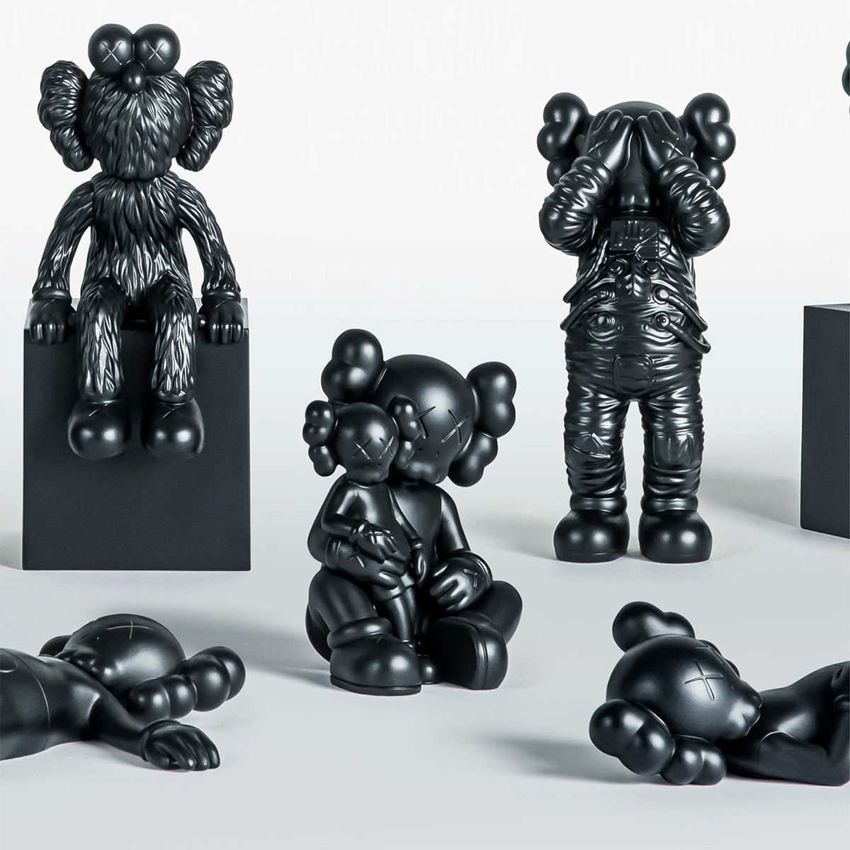 限定マット額装品/KAWS カウズ エキシビジョン限定/What Party