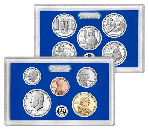 プルーフセット：アメリカの貨幣の優秀さを展示
