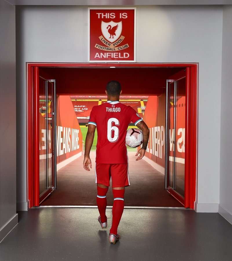 リバプール 22-23 3rd ユニホーム M No.6 THIAGO 23／24リバープル
