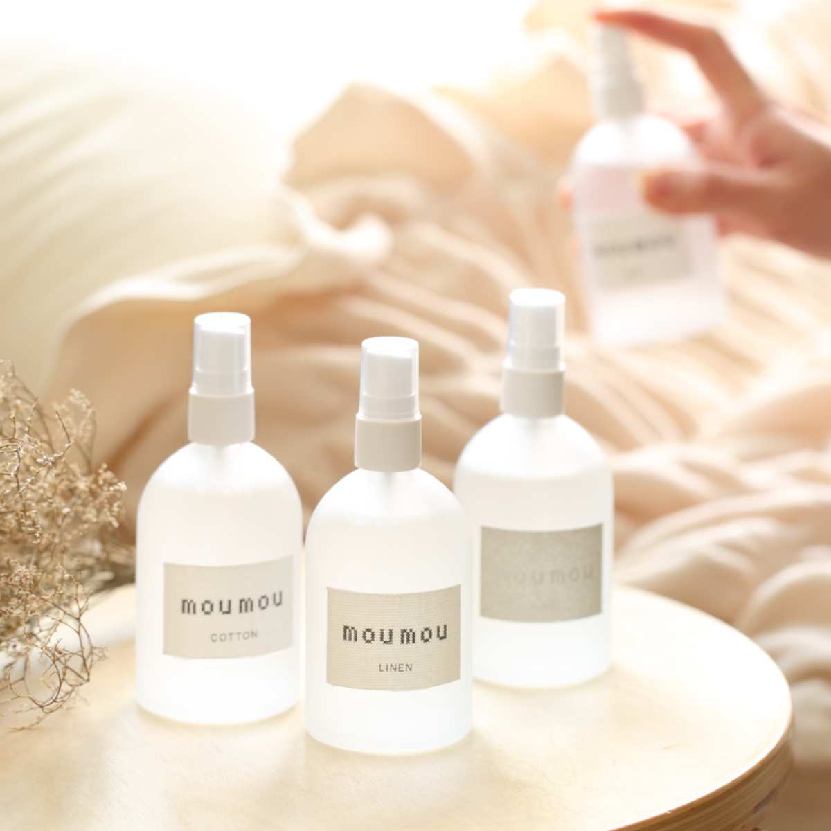 ピローミスト moumou 100ml （ アロマミスト ミスト ファブリック