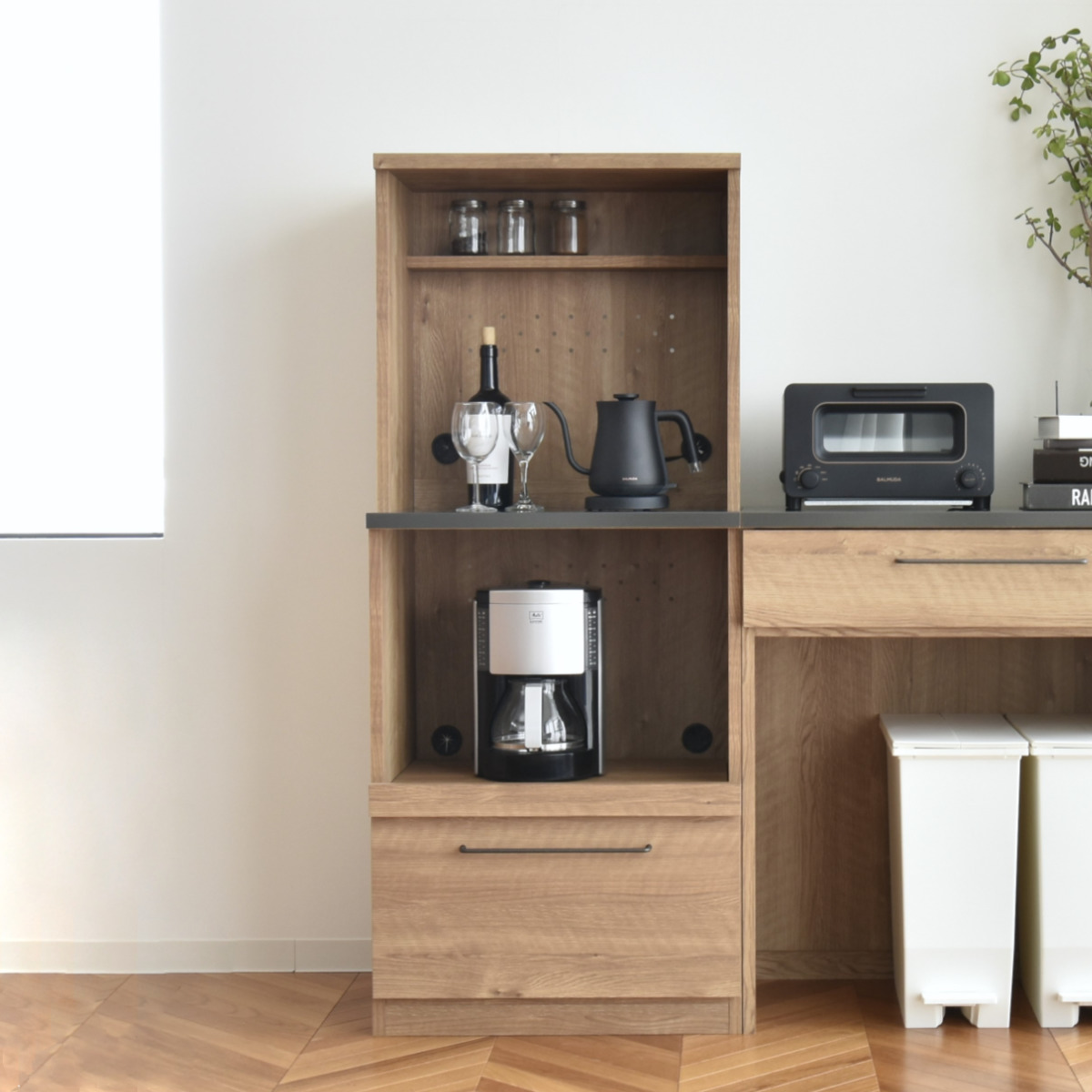 レンジボード 幅60cm ミドルタイプ 特殊鋼板 日本製 完成品 グラーデ