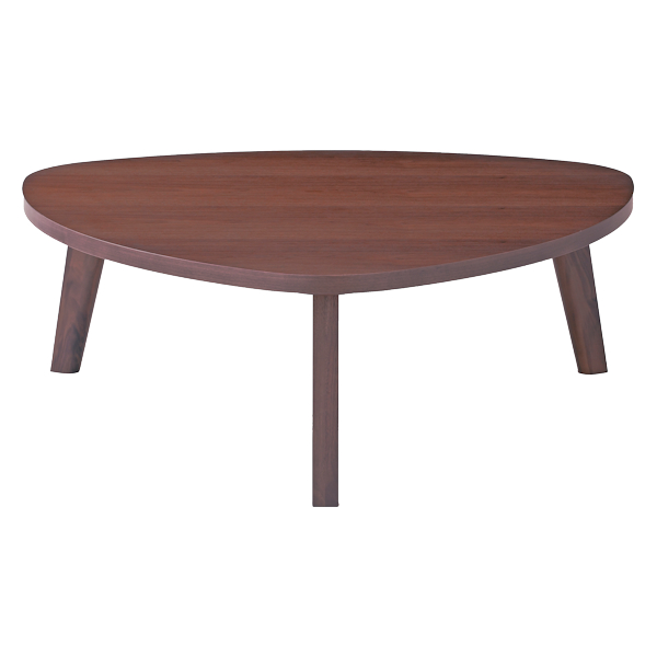 センターテーブル 幅110cm アルテ 三角 テーブル 木製 天然木 ロー