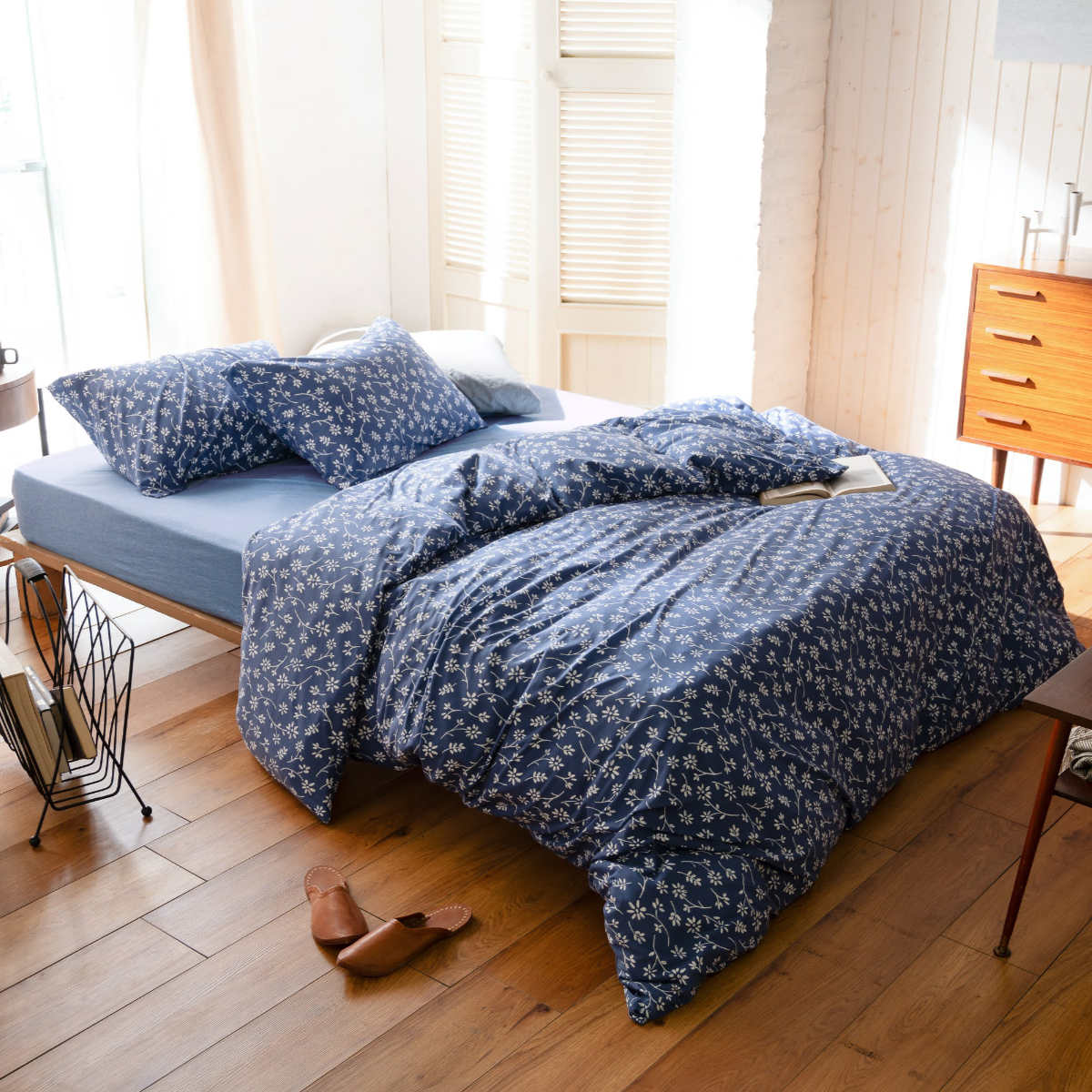枕カバー 43×63cm用 Fab the Home ジニア 綿100％ （ ファブザホーム