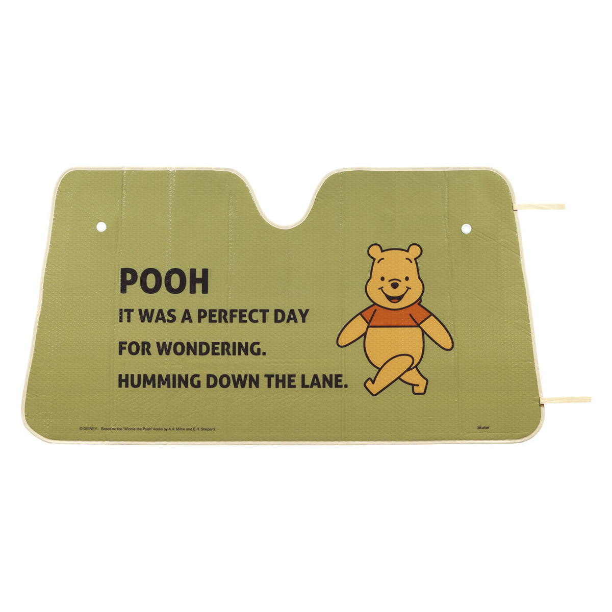 サンシェード 車 フロントガラス プーさん 折りたたみ 吸盤タイプ