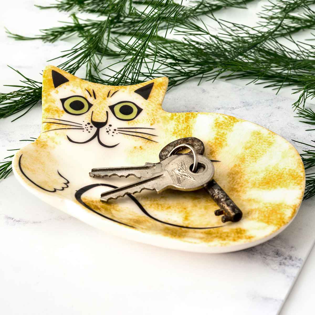 トレイ Hannah Turner Trinket Dish 動物 （ ハンナターナー 陶器