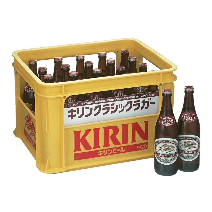 キリン クラシックラガー 500ml中瓶 20本入/ケース | お酒の総合専門店