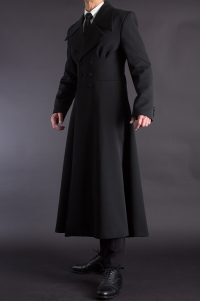 クールな印象、フレアコート 135｜Flare Coat｜着丈の長いロングコート