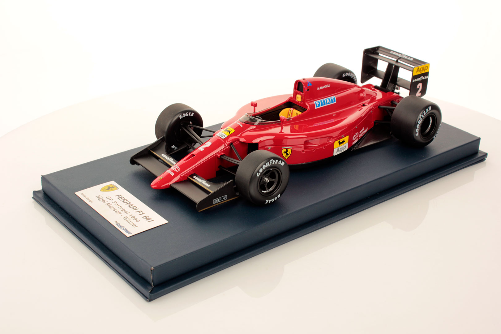 Hotwheel Ferrari 641/F190 ミニカー #1 Winner Hotwheel Ferrari 641