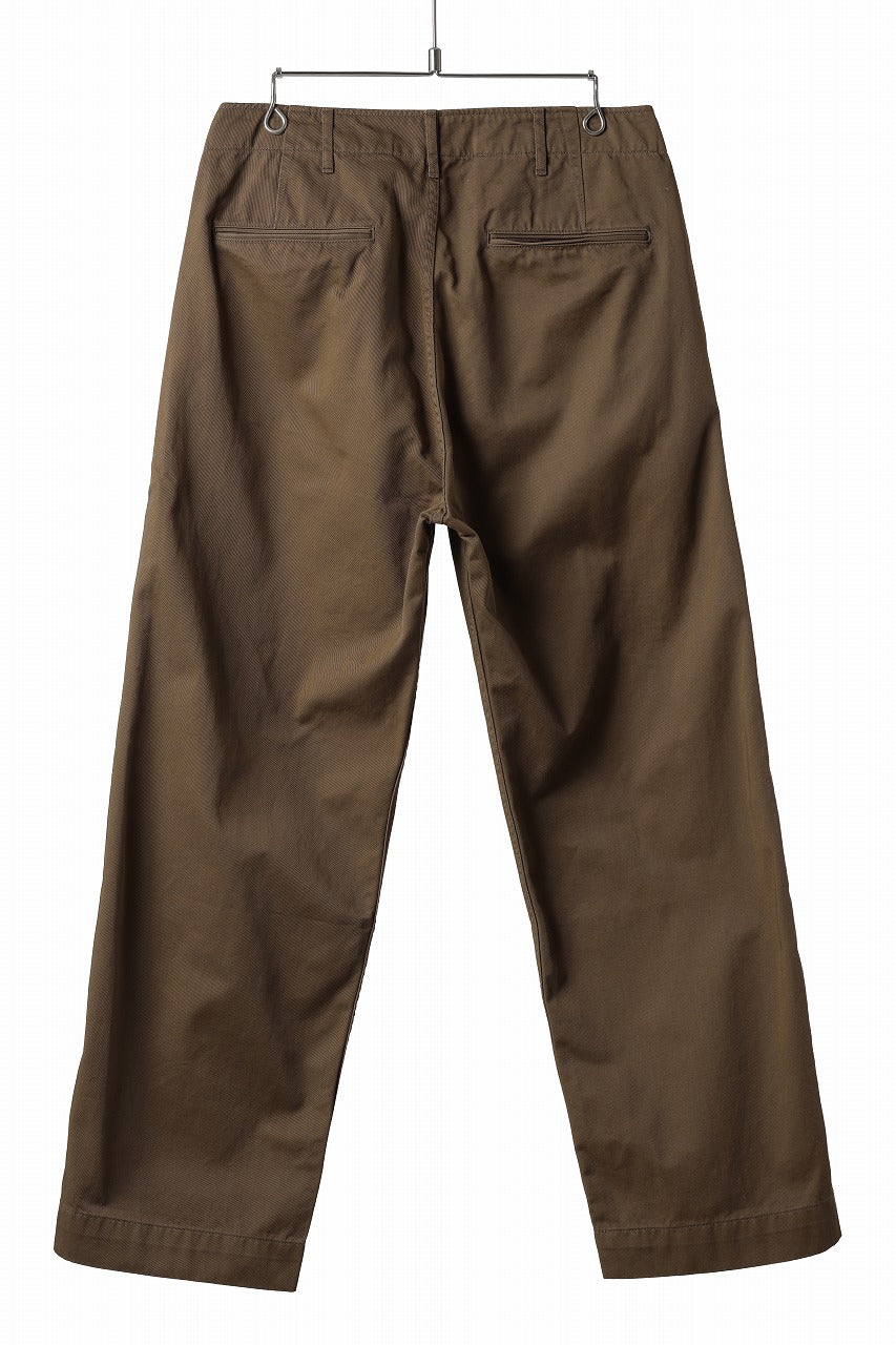 FULLCOUNT U.S.ARMY CHINO 41 TROUSERS (BROWN)の商品ページ