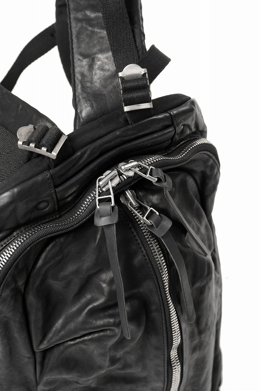 ISAMU KATAYAMA BACKLASH ITALY SHOULDER GARMENT-DYED BACKPACK
