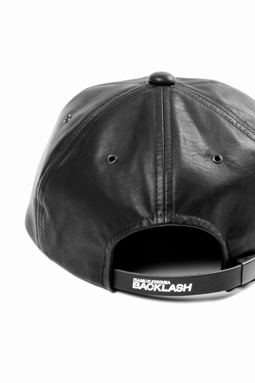 ISAMU KATAYAMA BACKLASH FLAT VISOR CAP / MONOCHROME LUXURY STEER