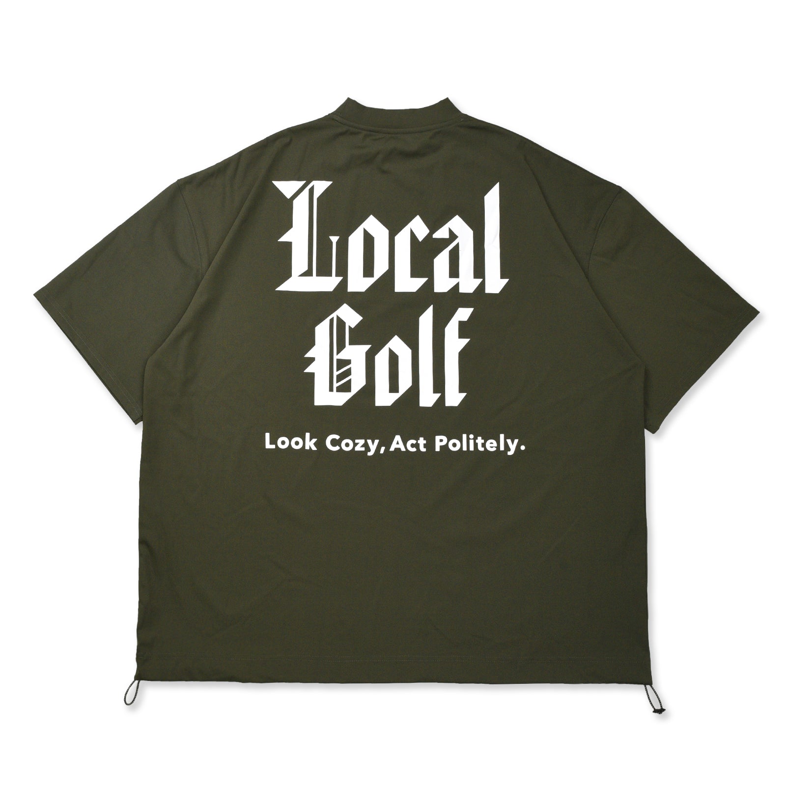 Medieval Logo S/S MOCK KHAKI – Local GOLF