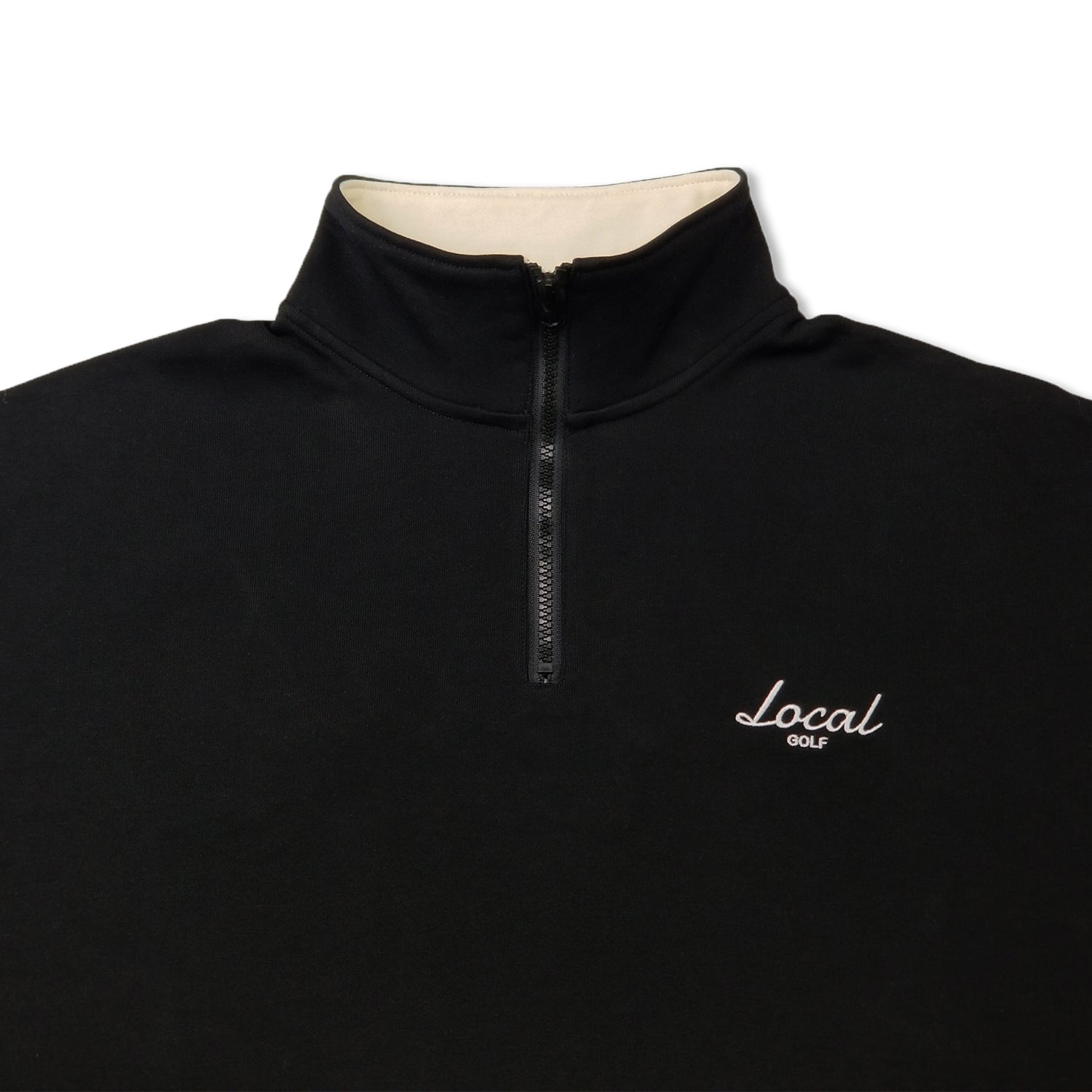 Local Golf 長袖トレーナー 黒 OG ZIP POLO SWEAT BLACK – Local GOLF