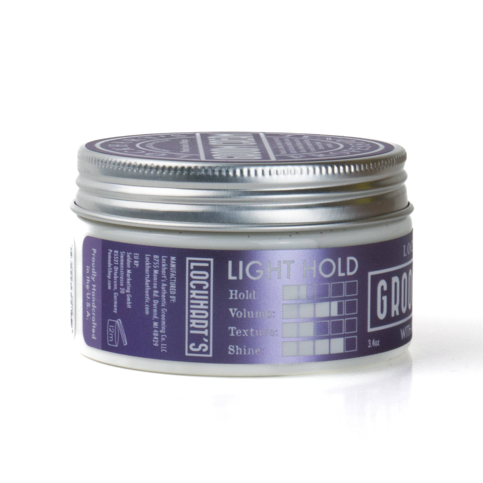 Authentic Medium Hold Pomade - Oil-Based | Lockhart's Classic