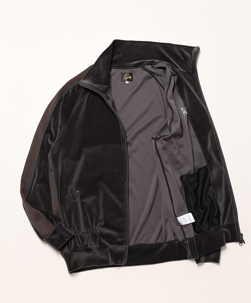 LOFTMAN別注 Track Jacket - C/PE Velour(L(MEN) Charcoal/チャコール