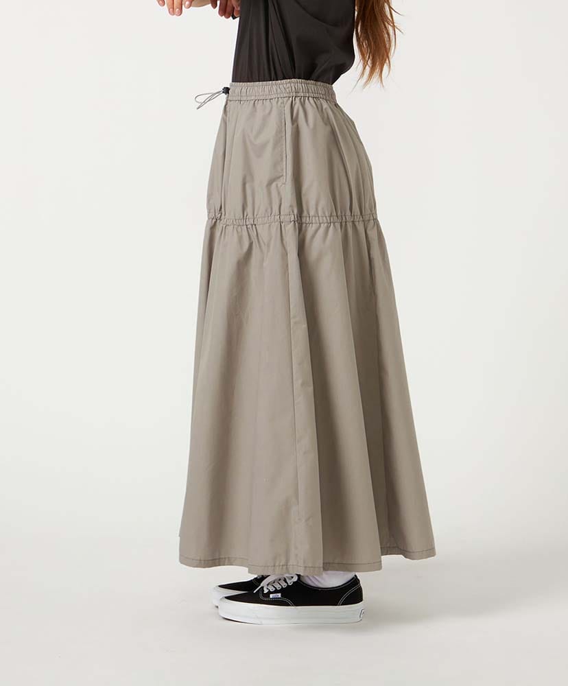 65/35 Field Tiered Skirt(WM(WOMEN) H/グレー): THE NORTH FACE