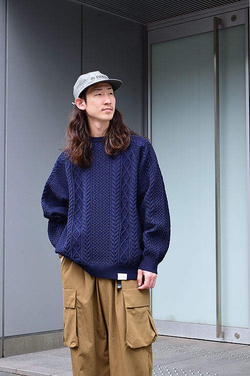 FreshService[フレッシュサービス] 23AW Fisherman Tech Sweater
