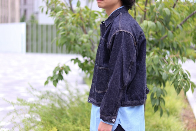 KAPTAIN SUNSHINE [ キャプテンサンシャイン ] DENIM TRACKER 2P JACKET
