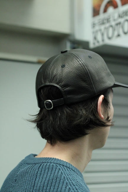 KIJIMA TAKAYUKI[キジマタカユキ] Cowhide 6Panel Cap