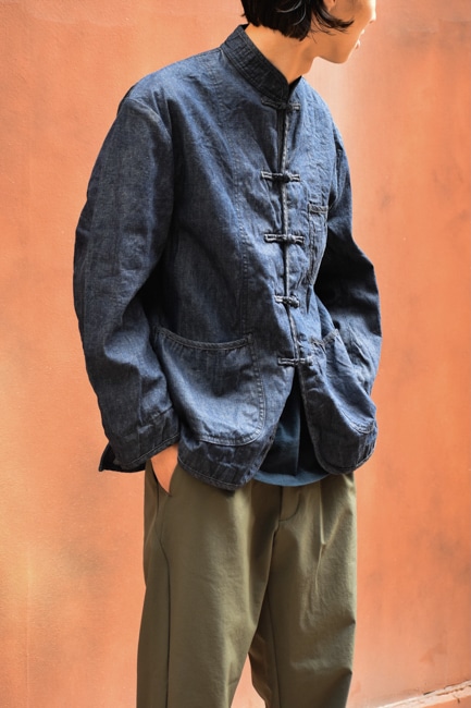 Porter Classic/ポータークラシック Classic Denim Chinese Jacket