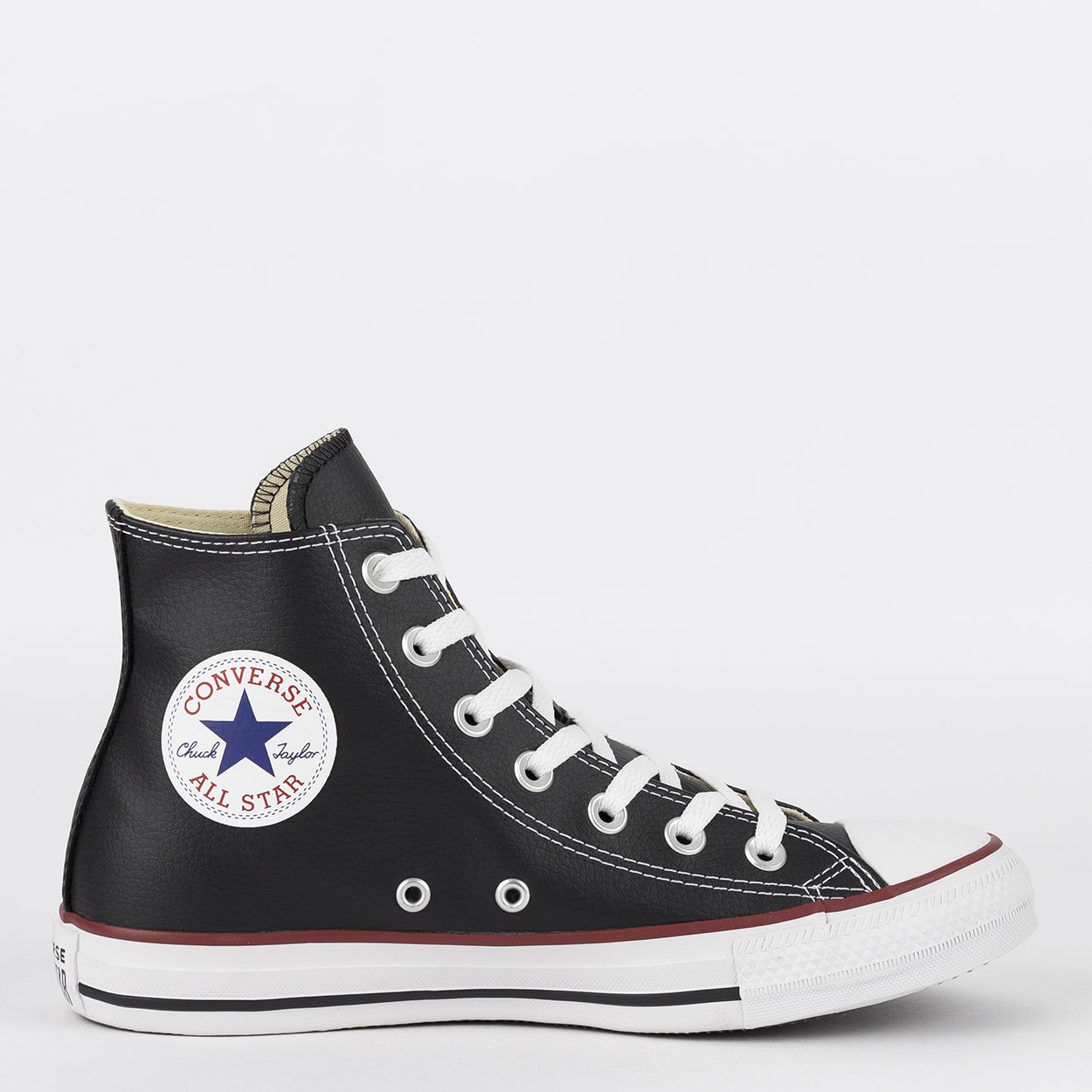 Tênis Converse Chuck Taylor All Star New Malden Hi Preto Vermelho