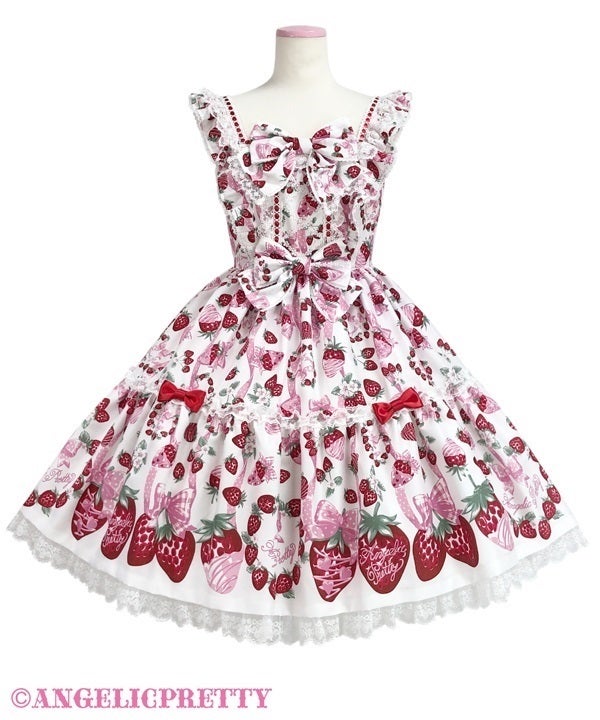 Dress-up Berry JSK by Angelic Pretty