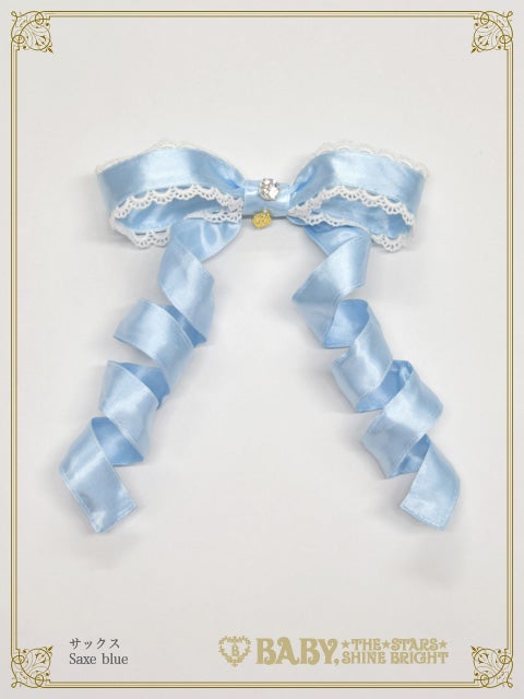 Eternal Ribbon Feathery Ribbon Clip by Baby, the Stars Shine Bright