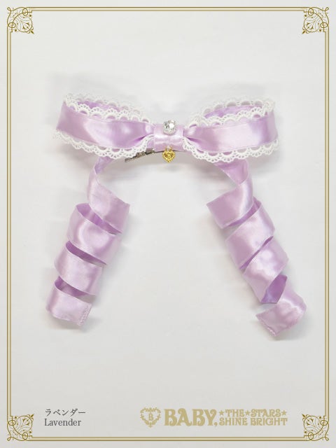Eternal Ribbon Feathery Ribbon Clip by Baby, the Stars Shine Bright
