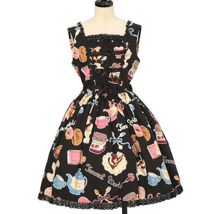 Candy Pattern Torchon Lace JSK by Innocent World