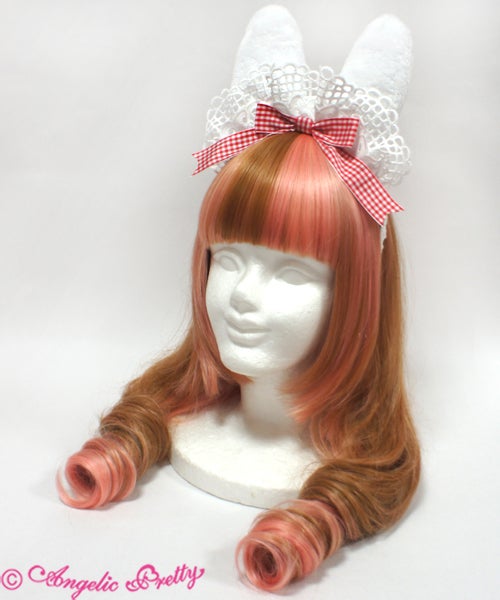 Ribbon Bunny Cafe Head Bow by Angelic Pretty