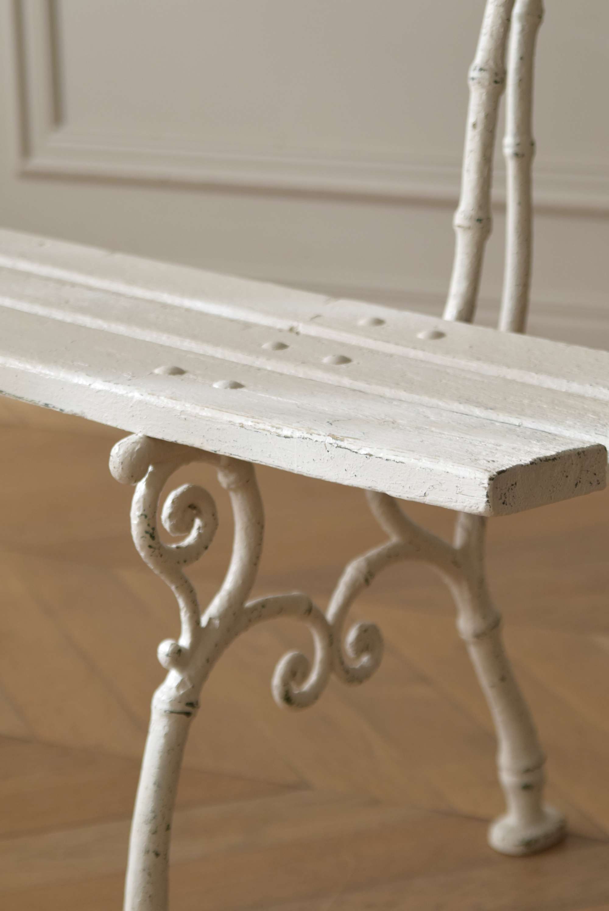 フランスアンティークガーデニング ガーデンベンチ.2 アンティークベンチ