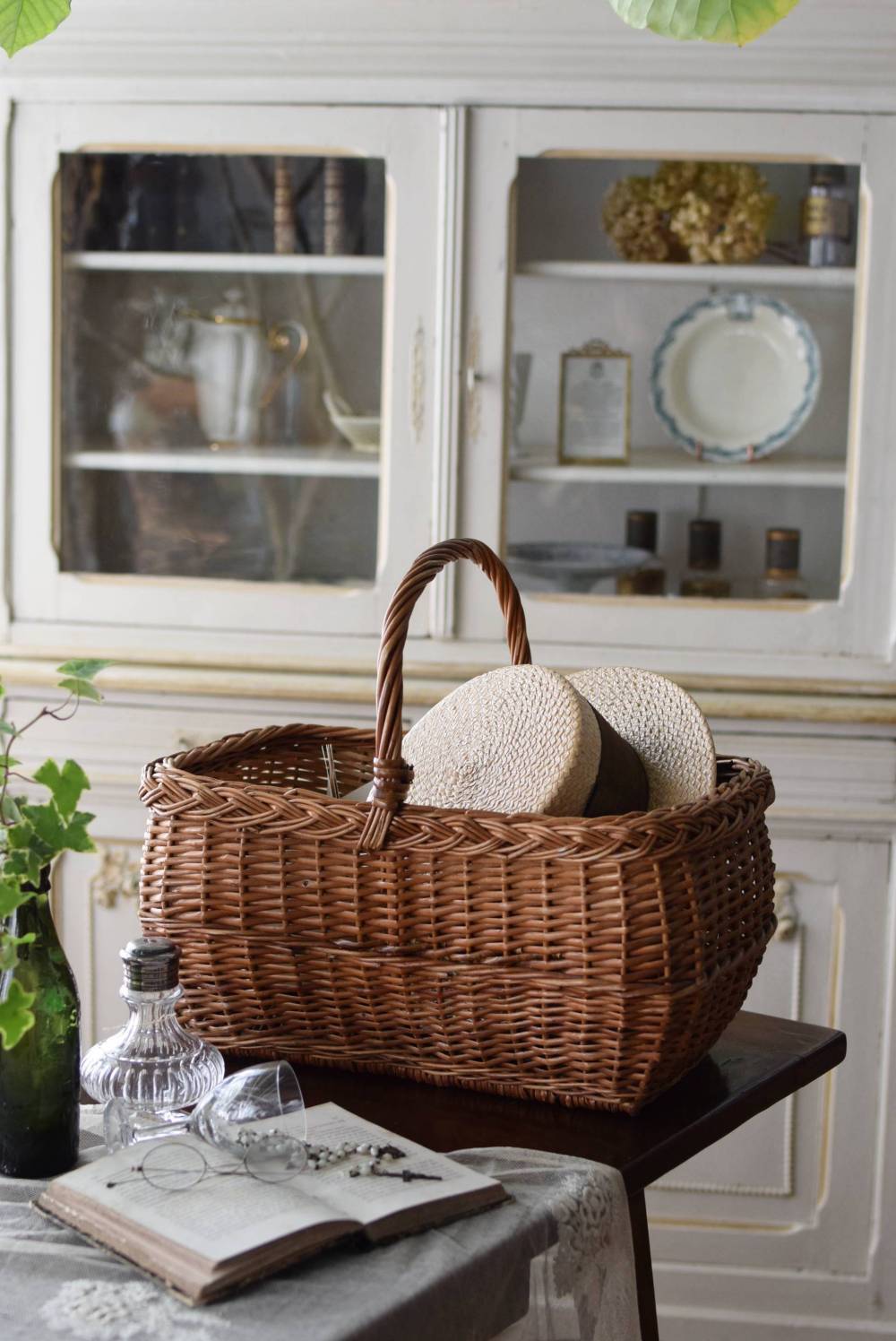 フレンチバスケット.20 フレンチアンティーク雑貨 かご