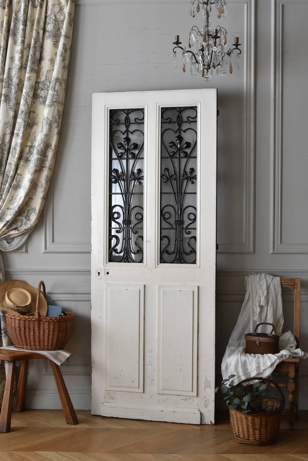 アンティークアイアンドア.9 フランスアンティーク建具 door 撮影背景 扉
