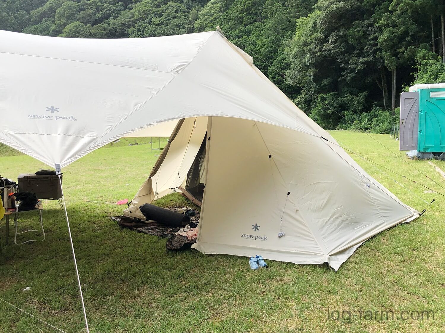 スノーピーク タープ エクステンション テント4 アイボリー - ストア