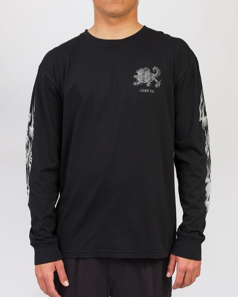 Socal Long Sleeve Tee Pirate Black – Lost Enterprises