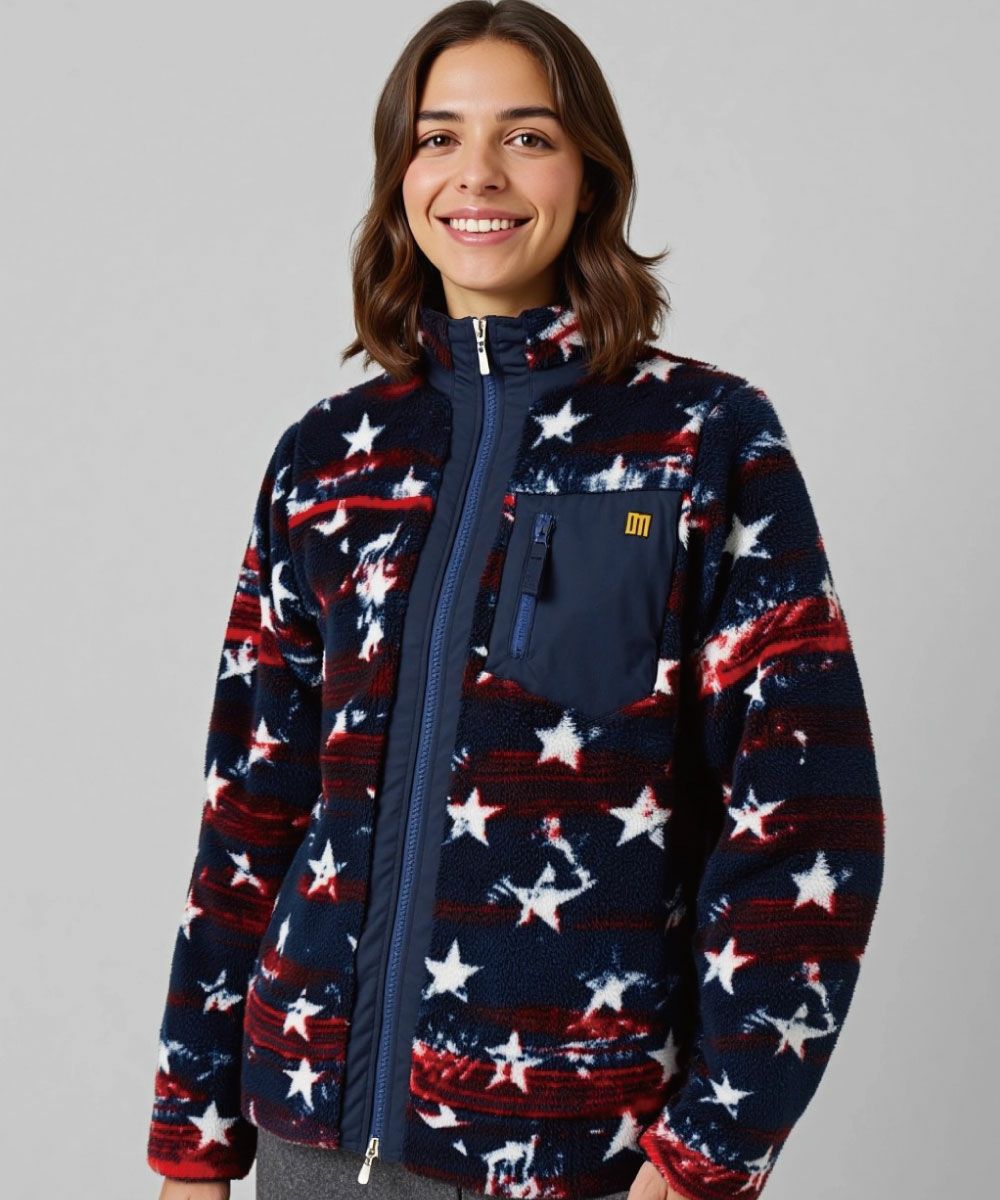 レディース 裏蓄熱ボアフリースブルゾン ネイビー | LOUDMOUTH JAPAN