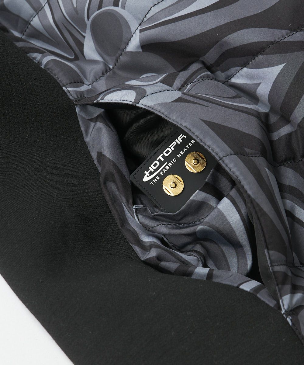 メンズ HOTOPIA中綿電熱ベスト Shagadelic Silver シャガデリック