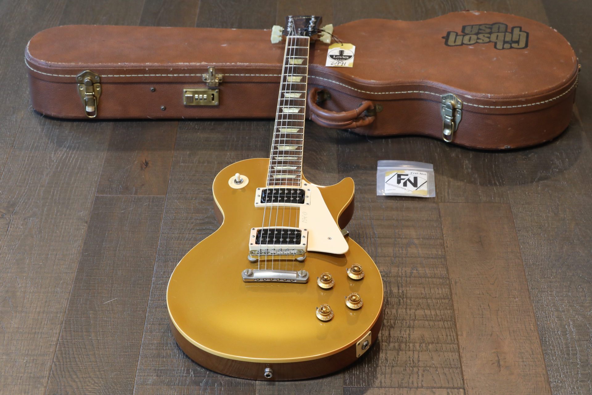 1993 Gibson 1960 Les Paul Classic Reissue Electric Guitar Goldtop