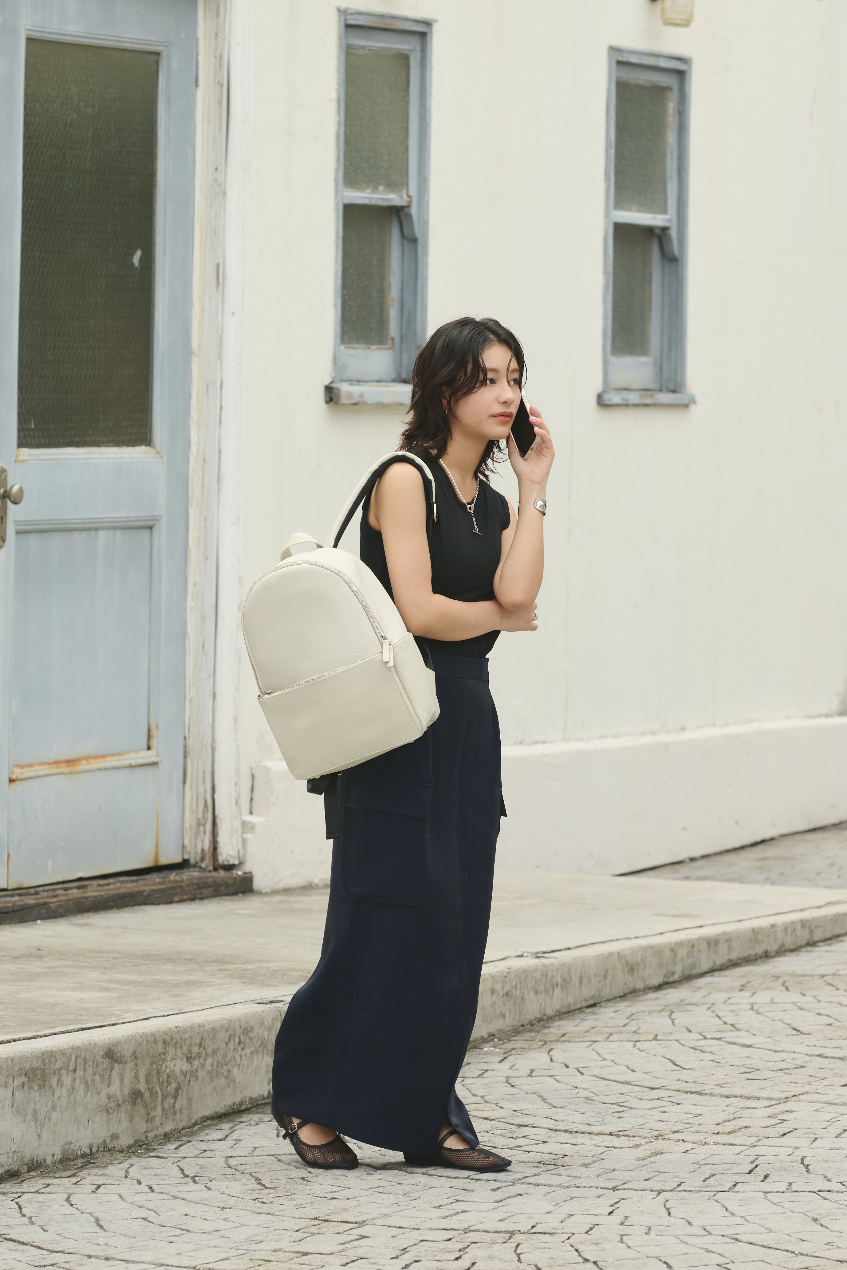 国産アップルレザー製リュックサック「Apple Rucksack」 | LOVST TOKYO