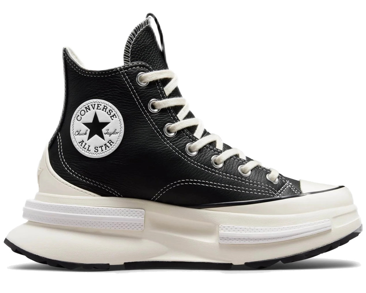 送料無料】 RUN STAR LEGACY CX FOUNDATIONAL LEATHER HI BLACK