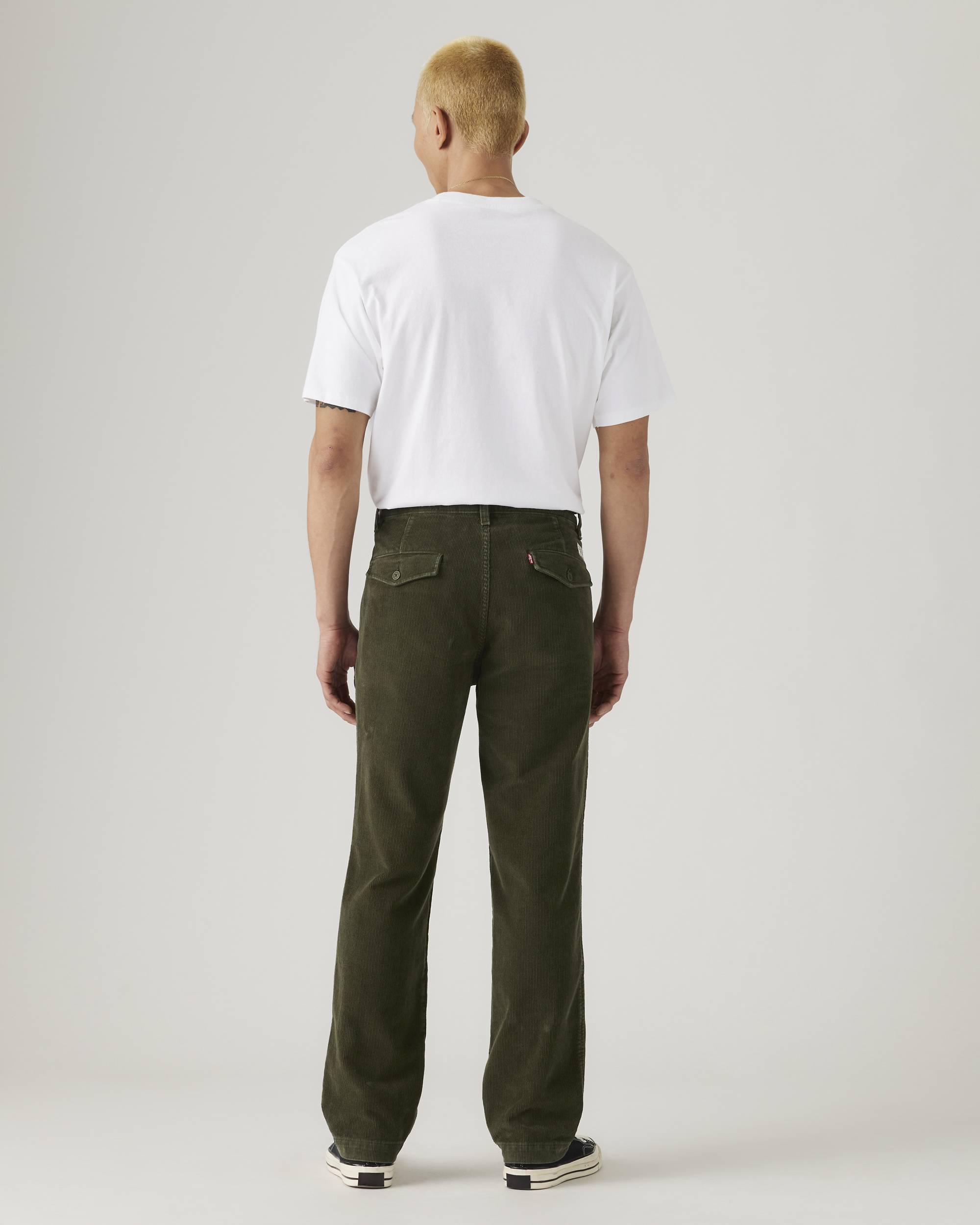 Xx Chino Authentic Relaxed Corduroy Men's Pants - Green | Levi's® US