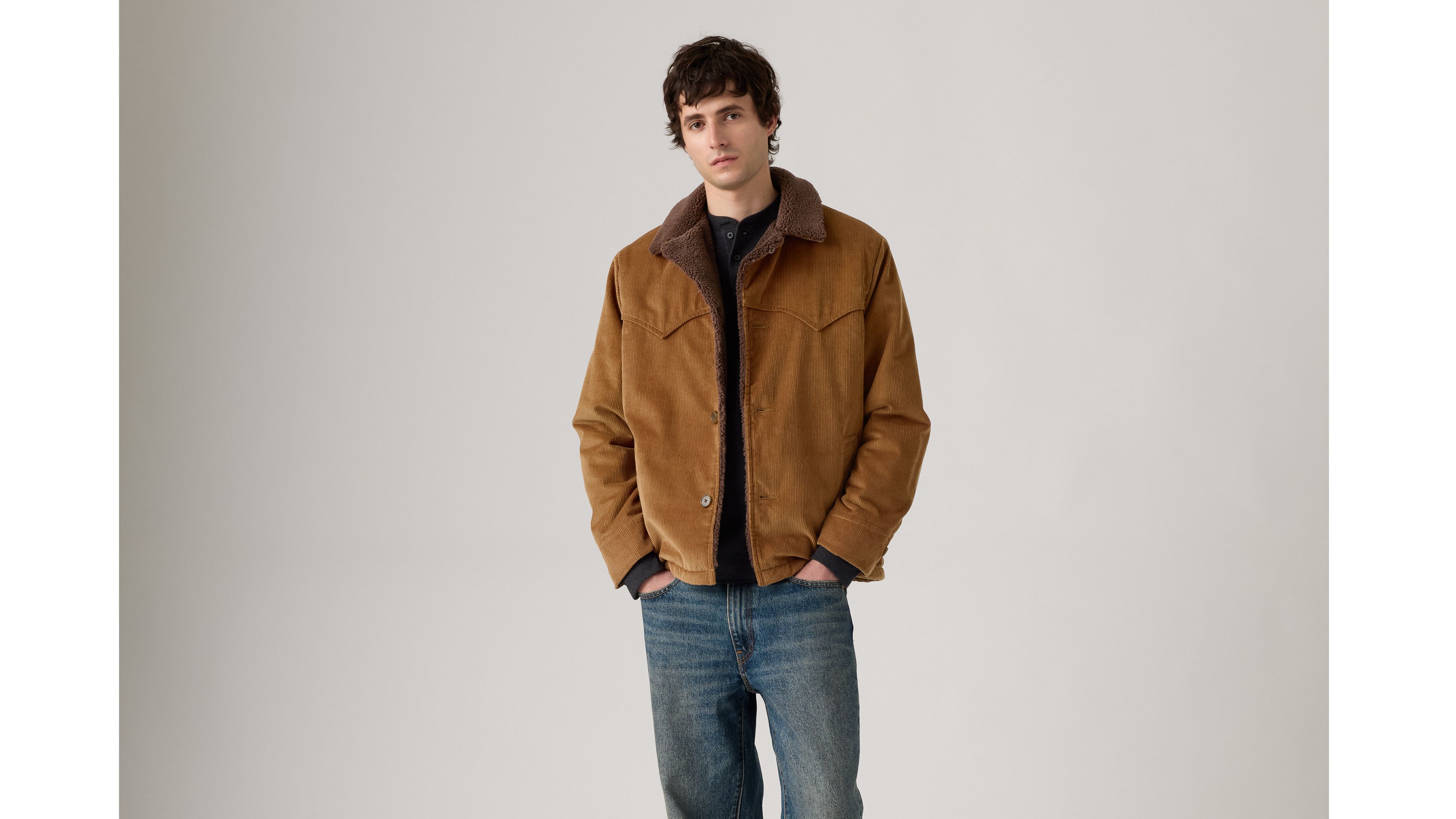 Durham Cozy Short Coat - Brown | Levi's® US