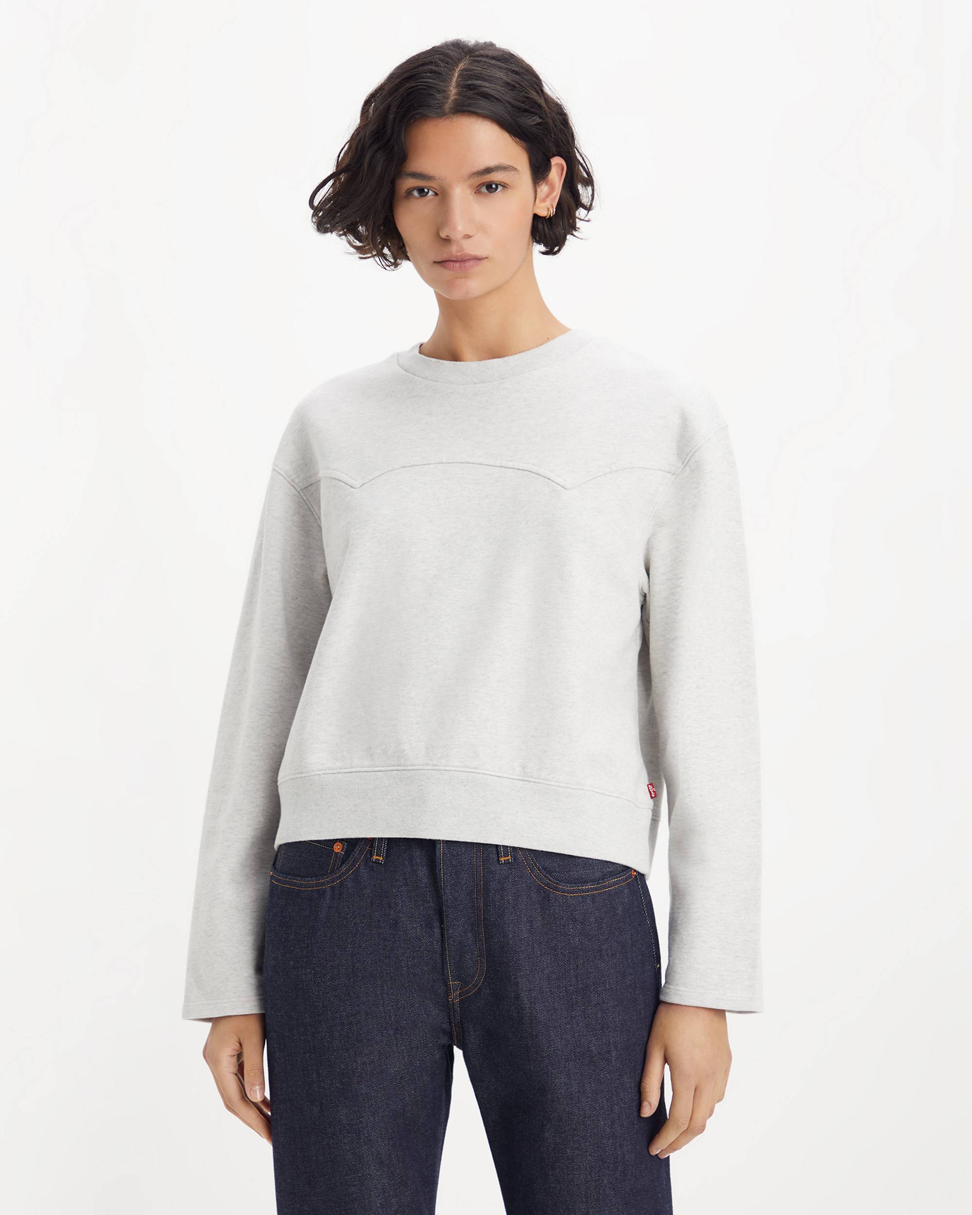 Howdy Crewneck Sweatshirt - Grey | Levi's® US